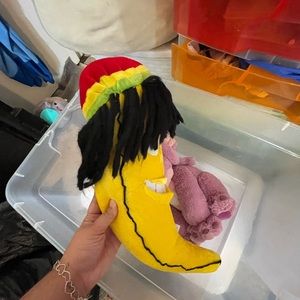 Fun and fun Jamaican banana stuffed animal